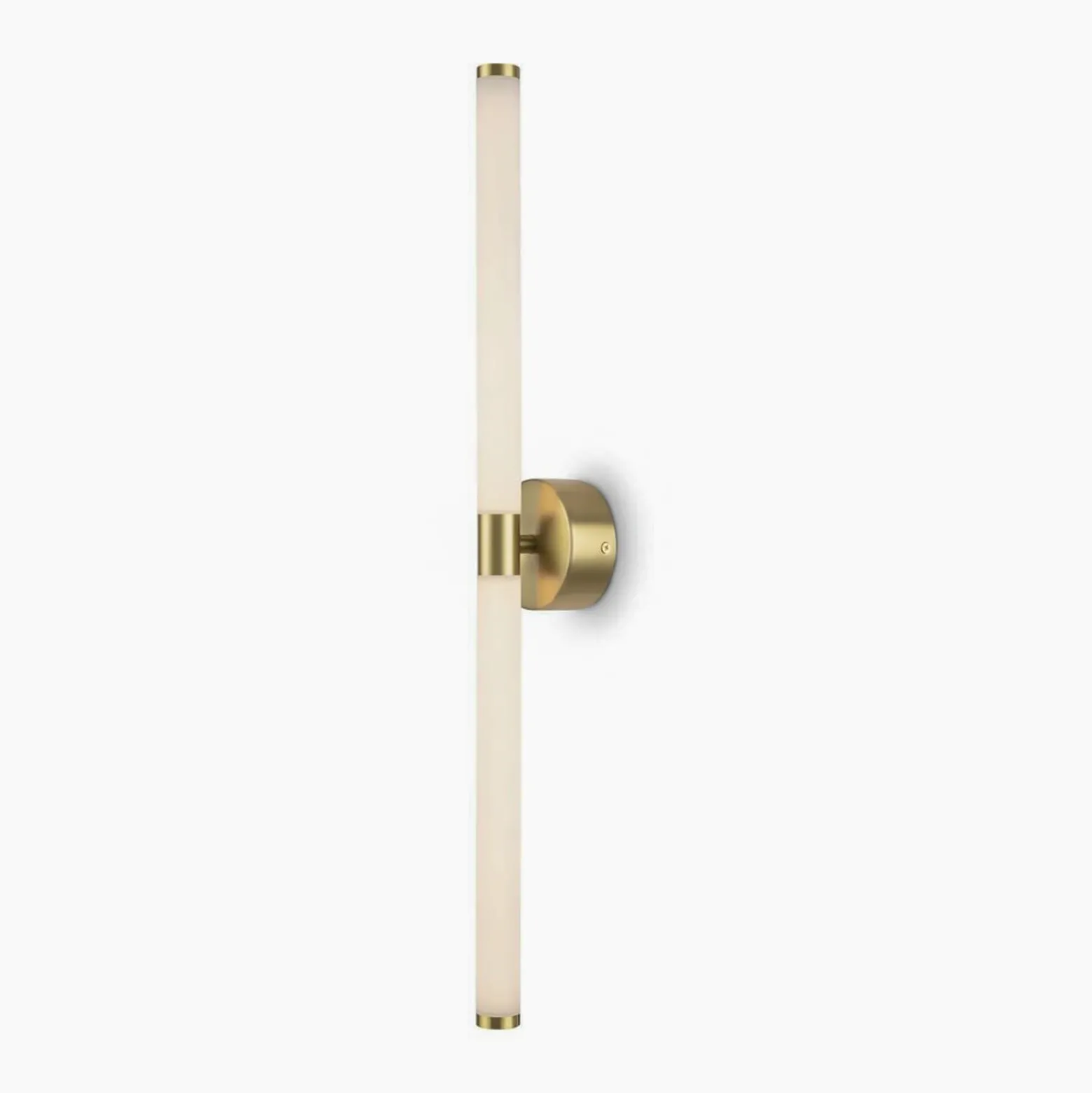 Maytoni LED-seinävalaisin Axis, kullanvärinen, korkeus 63 cm