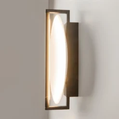 Maytoni LED-seinävalaisin Mira, musta/valkoinen, korkeus 30 cm, metallia