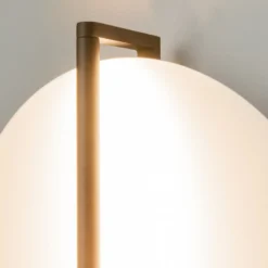 Maytoni LED-seinävalaisin Mira, musta/valkoinen, korkeus 30 cm, metallia