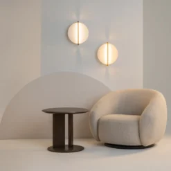 Maytoni LED-seinävalaisin Mira, musta/valkoinen, korkeus 30 cm, metallia