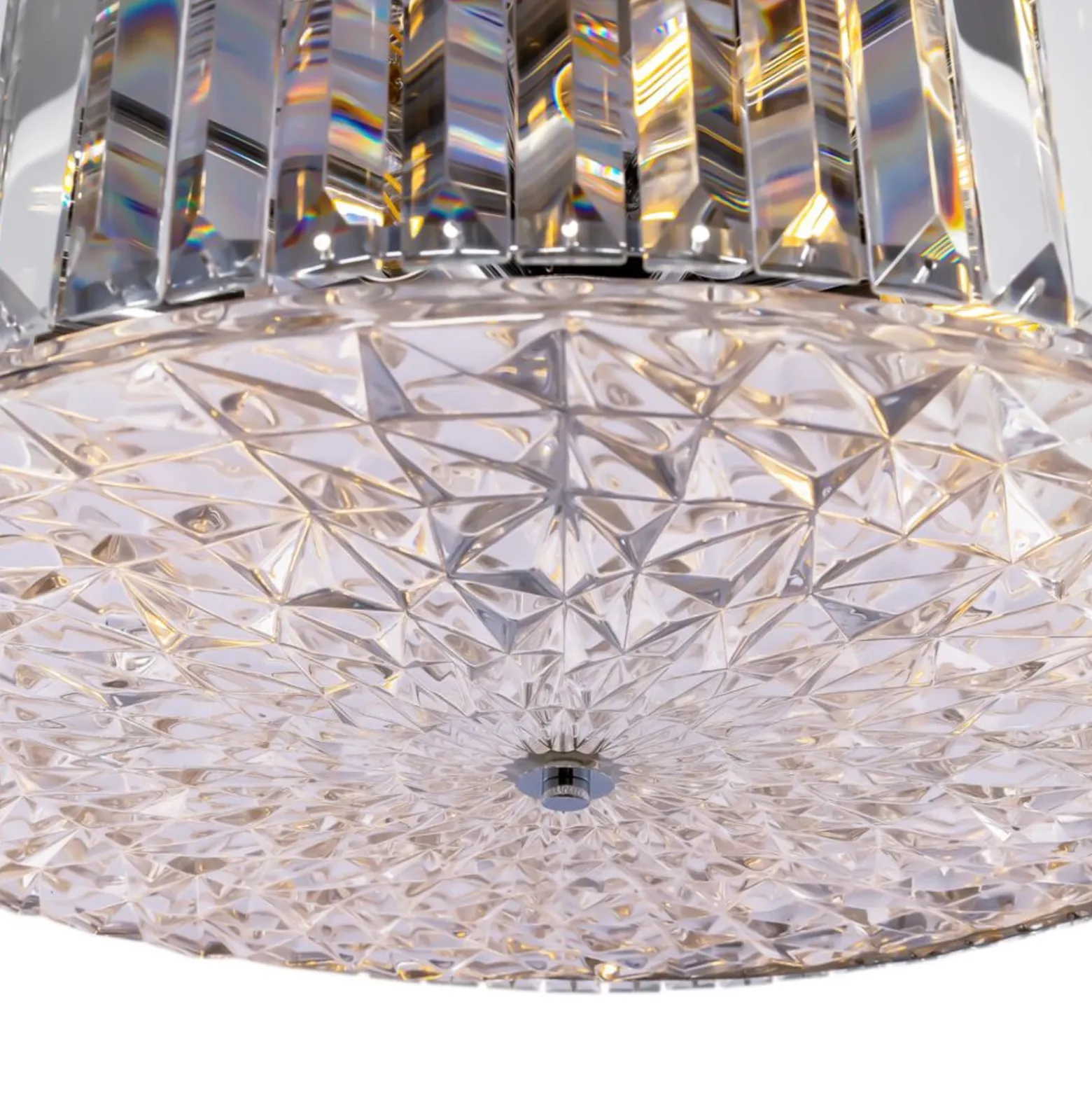 Maytoni Recinto riippuvalaisin, Ø 53 cm, lasi, 8 x E27