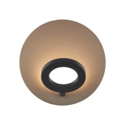 Meggi LED-seinävalaisin, pronssi/musta efekti Eleohjaus
