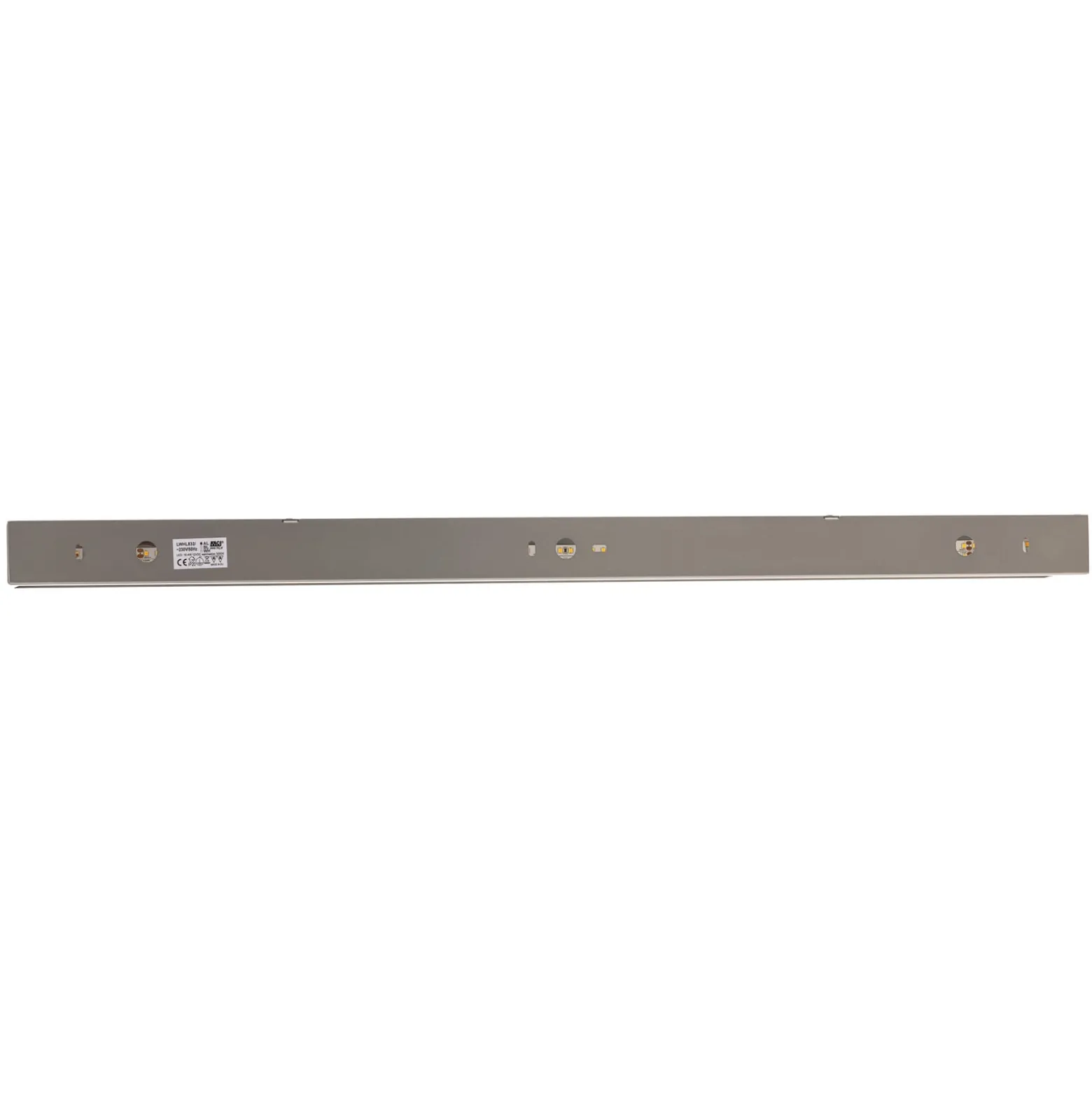 Mera LED-seinävalaisin, leveys 80 cm, alumiini, 4000K