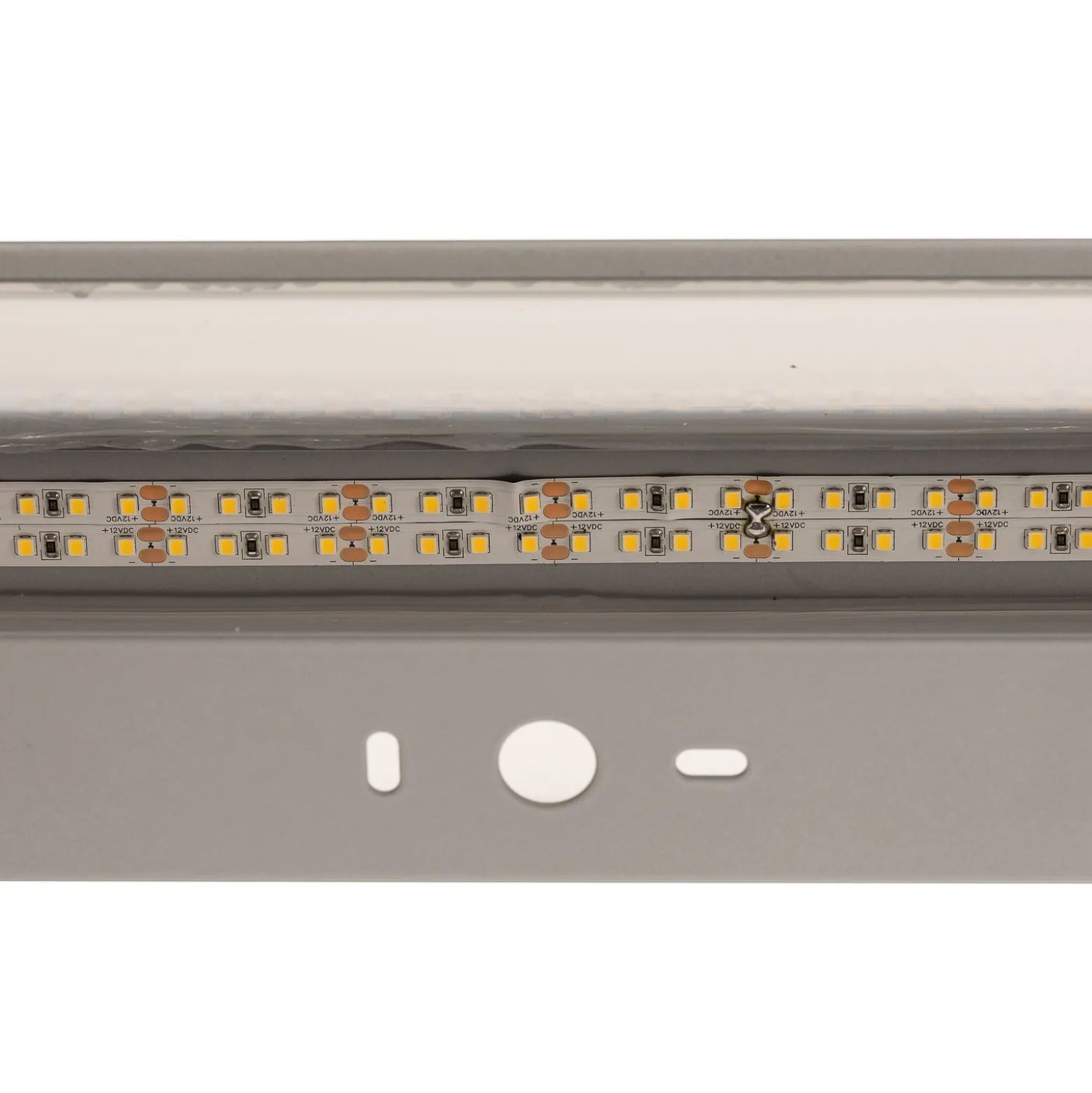 Mera LED-seinävalaisin, leveys 80 cm, alumiini, 3 000K
