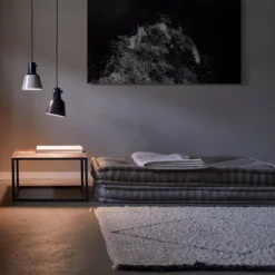 midgard K831 riippuvalaisin, emaloitu betoninharmaa