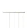 Midway-riippuvalo, hiekanvärinen, 5-lamppuinen, pituus 105 cm, GU10
