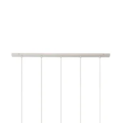 Midway-riippuvalo, hiekanvärinen, 5-lamppuinen, pituus 105 cm, GU10