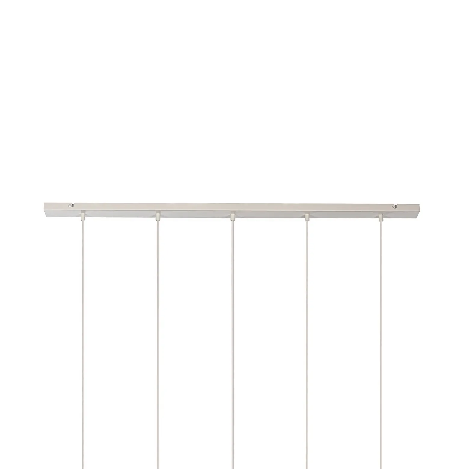 Midway-riippuvalo, hiekanvärinen, 5-lamppuinen, pituus 105 cm, GU10
