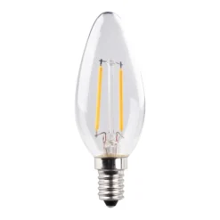 Müller Licht LED-kynttilä E14 2,2 W hehkulanka 2 700 K kirkas 2 kpl