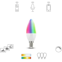 Müller Licht tint white+color -LED-lamppu E14 6W