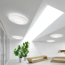 Modo Luce Ring Tonda kattovalaisin TRIAC valkoinen Ø65cm
