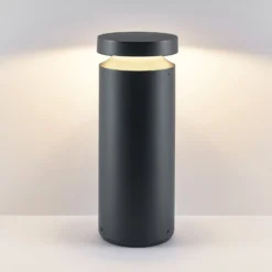 Molto Luce LED-pollarilamppu Mona, halkaisija 18 cm, alumiini, korkeus 45 cm