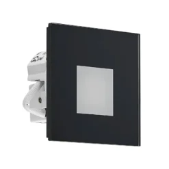 Molto Luce LED uppoasennusvalaisin Wall R68 lasi SQ, musta, CCT
