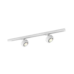Molto Luce LED-3-vaiheinen kiskojärjestelmä Mag, valkoinen, 827