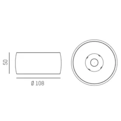 Molto Luce Vibo SD -LED-kattovalo 4000K valkoinen