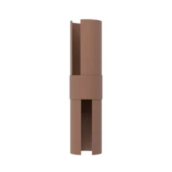 Montelauro-LED-ulkoseinälamppu, ruosteenvärinen, korkeus 32 cm, metallia