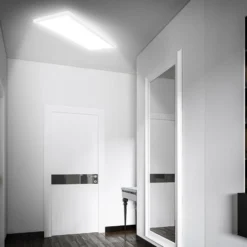 Move LED-paneeli, anturi, 58 x 20 cm, IP44, muovi, valkoinen