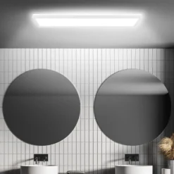 Move LED-paneeli, anturi, 58 x 20 cm, IP44, muovi, valkoinen