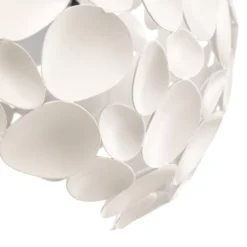 Narisa LED-riippuvalaisin 5xG9, Ø47cm, valkoinen