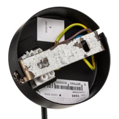 Nest-riippuvalaisin yksittäinen valo musta/kulta