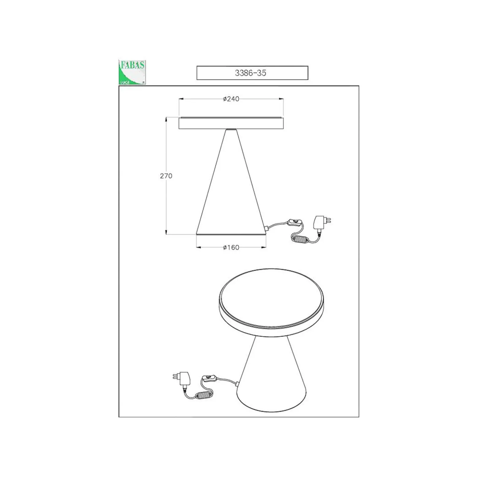 Neutra LED-pöytävalaisin, korkeus 27 cm, matta kultainen, kosketushimmennin