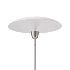 NEW WORKS LED-lattiavalaisin Kantarell, nikkeli, himmennettävä, 127 cm