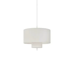 NEW WORKS Margin-riippuvalaisin, Ø 70 cm, valkoinen, E27