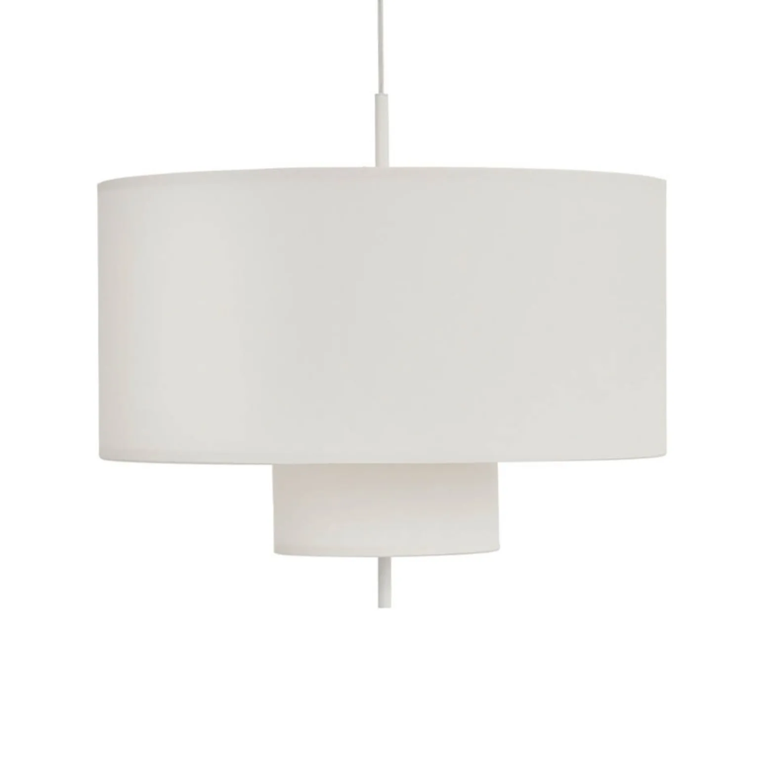NEW WORKS Margin-riippuvalaisin, Ø 70 cm, valkoinen, E27