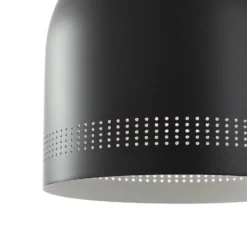 NOLA Oura-riippuvalaisin, Ø 15 cm, musta, rauta, E27