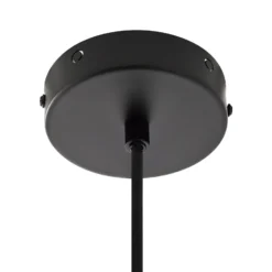 NOLA Oura-riippuvalaisin, Ø 15 cm, musta, rauta, E27