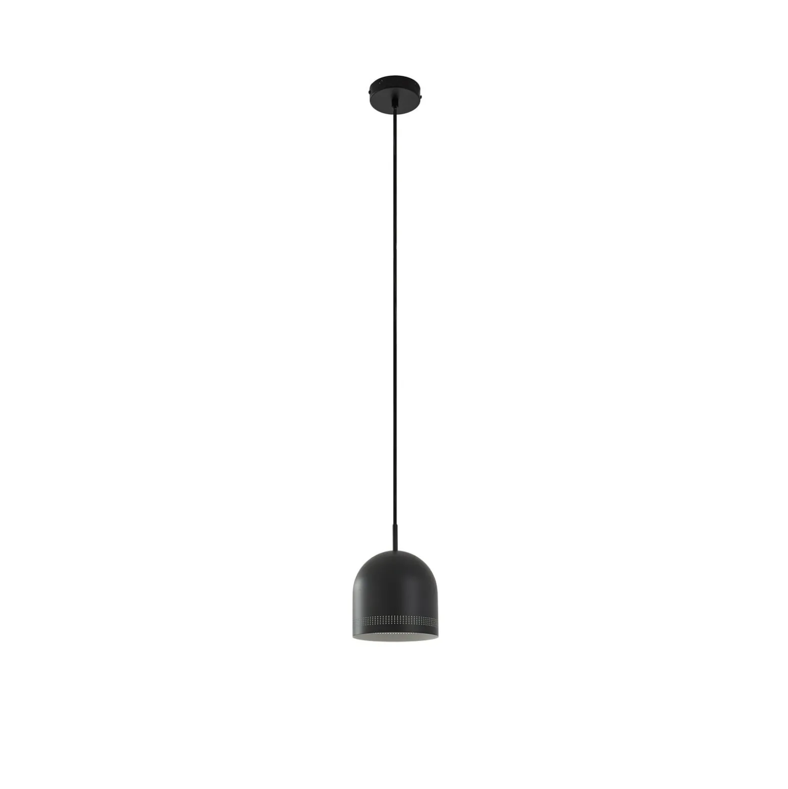 NOLA Oura-riippuvalaisin, Ø 15 cm, musta, rauta, E27