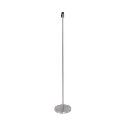 Noor-lattiavalaisin, teräs/kultainen velour, korkeus 144 cm, E27