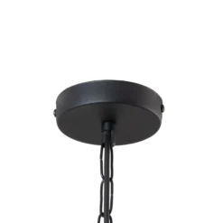 Nota-riippuvalaisin, musta, Ø 31 cm, metalli, E27