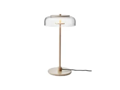 Nuura LED-pöytävalaisin Blossi, korkeus 43 cm, kultainen/kirkas