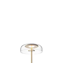 Nuura LED-pöytävalaisin Blossi, korkeus 43 cm, kultainen/kirkas