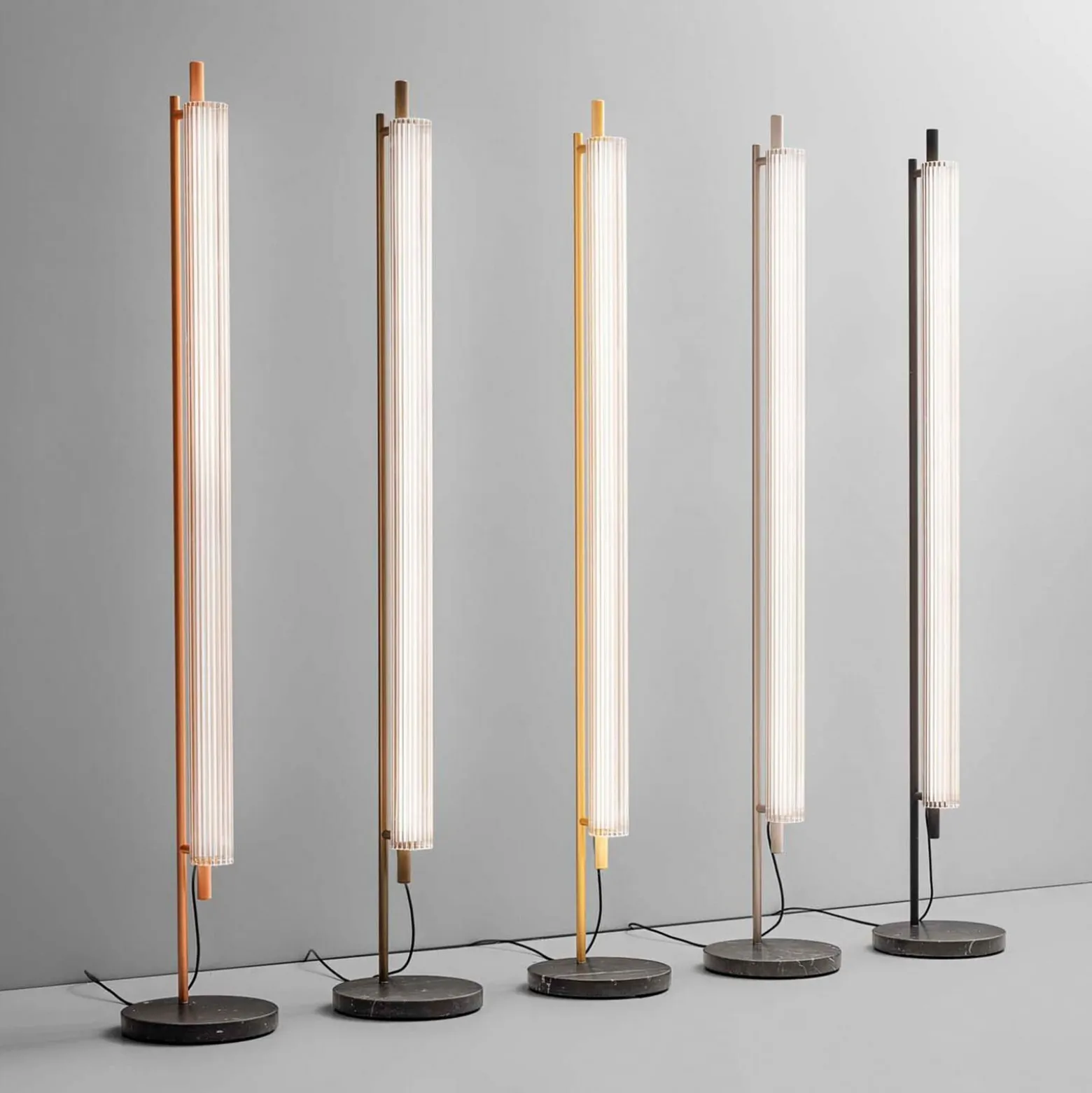 OLEV LED-lattiavalaisin TRISEL, ruskea, metalli, 2700 K, himmennettävä