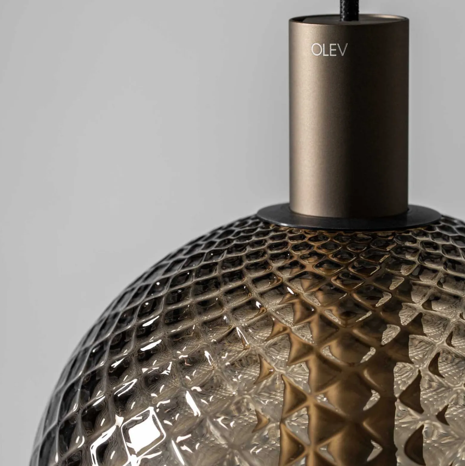 OLEV LED-riippuvalaisin BEAM STICK NUANCE BALLOTON ruskea Ø 20 cm 927
