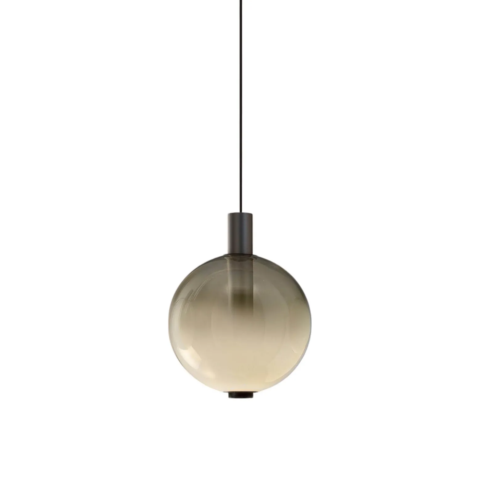 OLEV LED-riippuvalaisin BEAM STICK NUANCE, harmaa, Ø 20 cm, 927