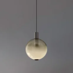 OLEV LED-riippuvalaisin BEAM STICK NUANCE, harmaa, Ø 20 cm, 927