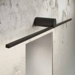 OLEV Slight AP -LED-seinävalaisin 72,5 cm musta