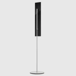 OMLED lattiavalaisin One f3l, ruostumaton teräs/musta, OLED