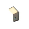 Ordi LED-seinävalaisin, antrasiitti, alumiini, leveys 10 cm, anturi