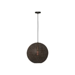Oronero riippuvalaisin, Ø 30 cm, musta/kulta, metallia