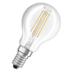 OSRAM Classic P -LED-lamppu E14 4W 827 3-Step-dim