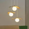 OSRAM Decor Pearl -riippuvalaisin, 3-lamppuinen, beige, huopa, G9