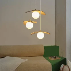 OSRAM Decor Pearl -riippuvalaisin, 3-lamppuinen, beige, huopa, G9