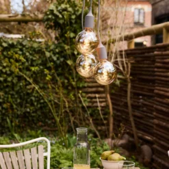 OSRAM ENDURA DECOR -valoketju, harmaa, 7 m, 3-lamppuinen, IP44