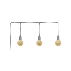 OSRAM ENDURA DECOR -valoketju, harmaa, 7 m, 3-lamppuinen, IP44