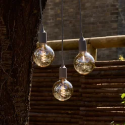 OSRAM ENDURA DECOR -valoketju, harmaa, 7 m, 3-lamppuinen, IP44