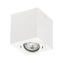 OSRAM kattokohdevalo SQUARE, valkoinen, 8 x 8 cm, metalli, GU10